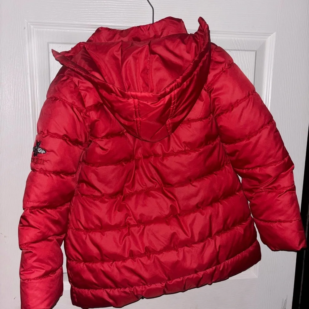 Red Puffer Coat - Picture 2 of 2